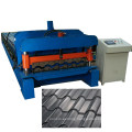 Metal roof tile roll forming machine